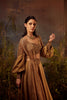 KIARA - Mettalic gold embroidered blouse with lehenga set (RTS)